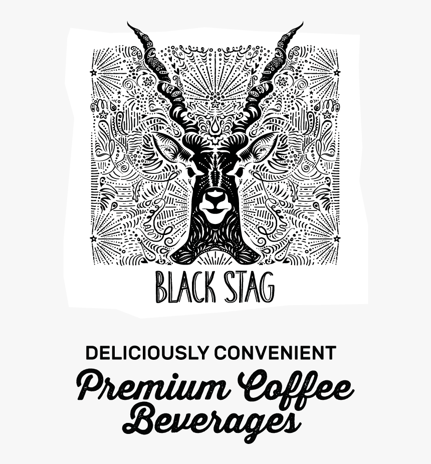 Black Stag Coffee, HD Png Download