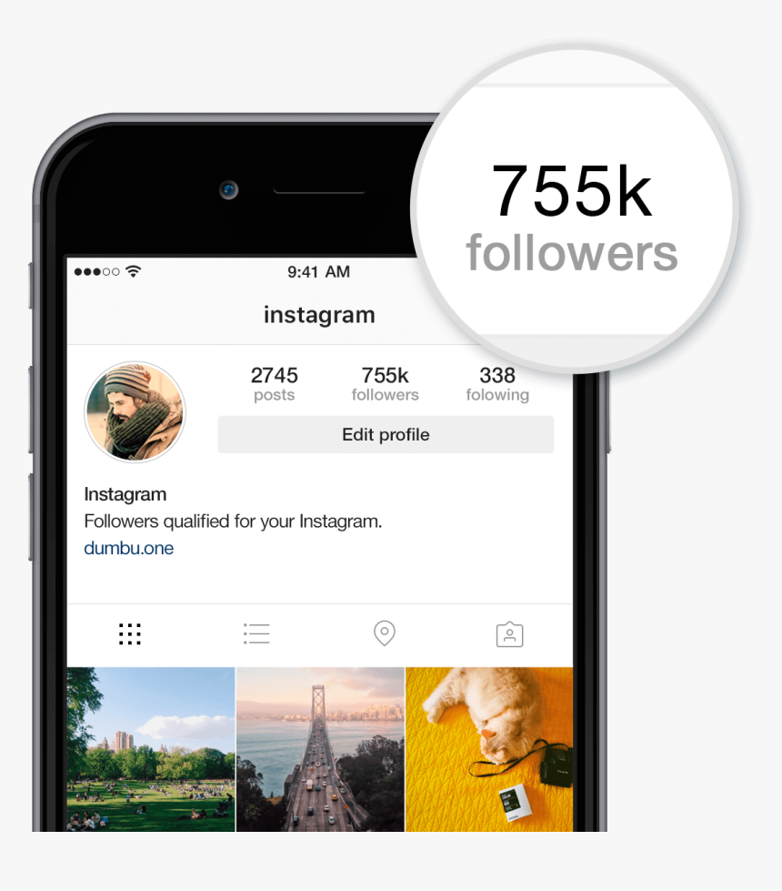 Instagram Followers In Mobile, HD Png Download