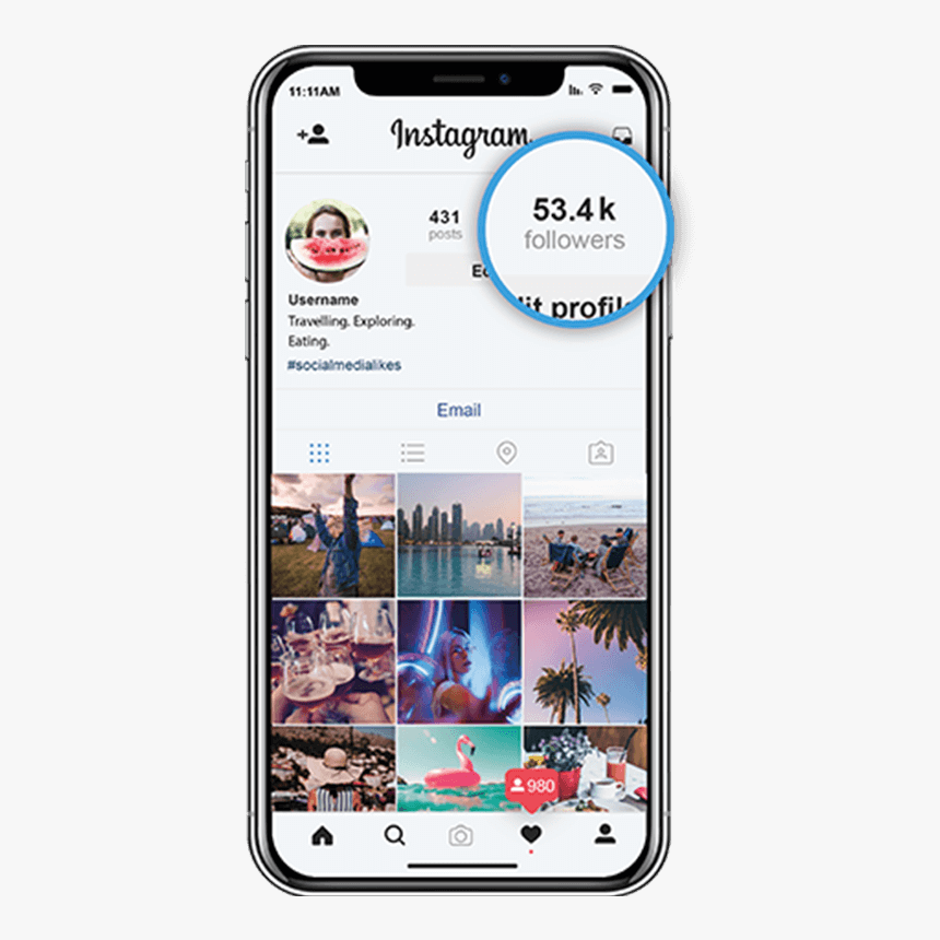 Slider Image - Instagram Account 15 Followers, HD Png Download