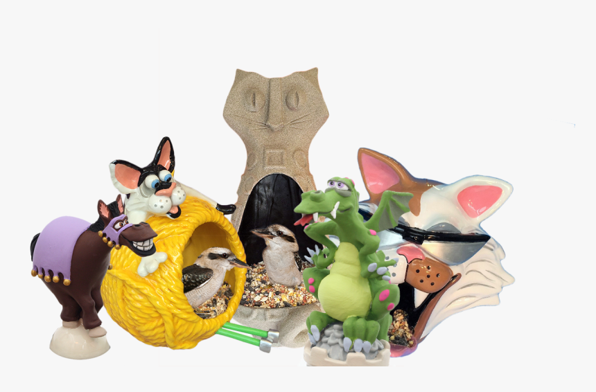 Doug Anderson Designs Bird Feeder - Cat, HD Png Download