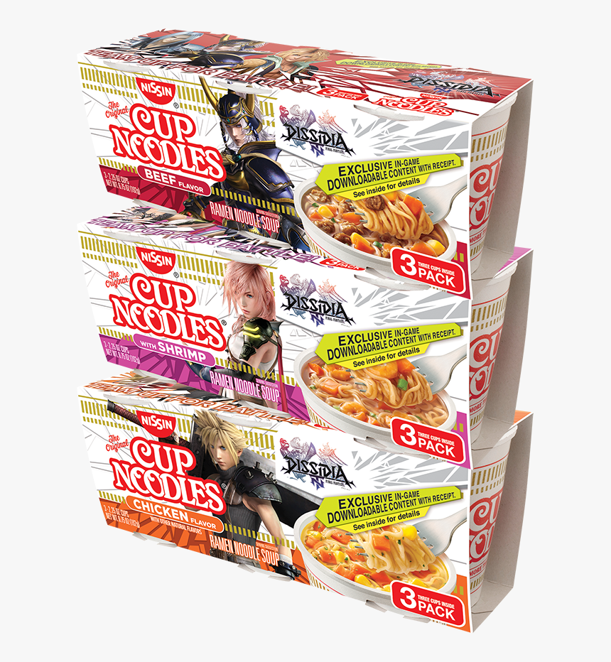 Cup Noodles Final Fantasy Dissidia, HD Png Download