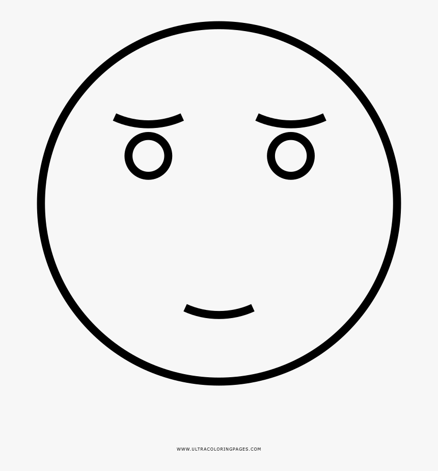 Nervous Coloring Page - Circle, HD Png Download