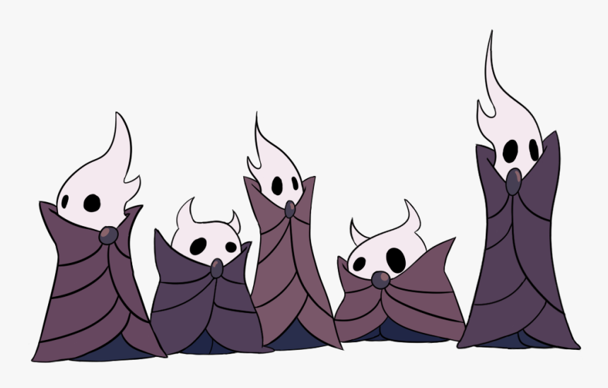 A Quick Drawing Of The Distant Villagers In Deepnest’s - Hollow Knight Distant Villagers, HD Png Download