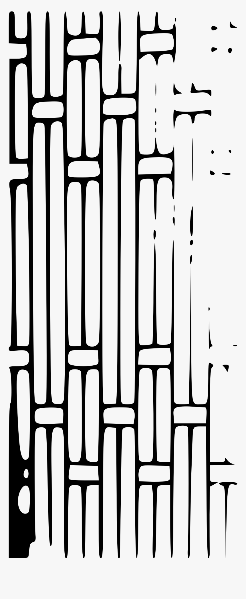 Bassel Korea Pattern Clip Arts - Monochrome, HD Png Download