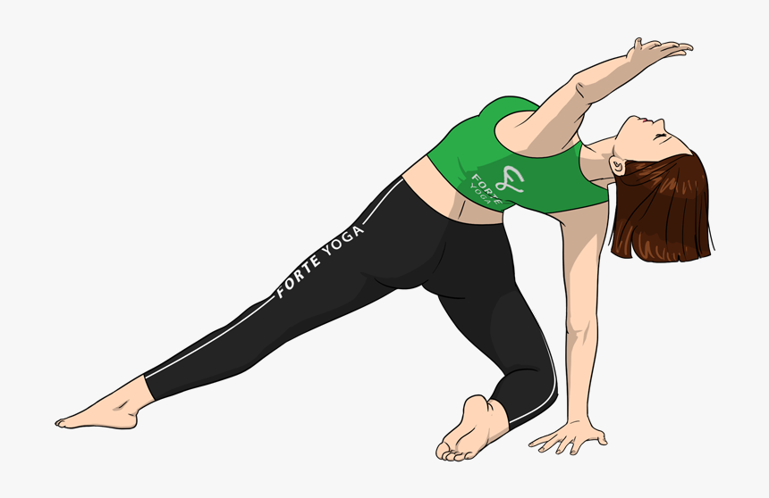 Gate Backbend Yoga Pose, HD Png Download