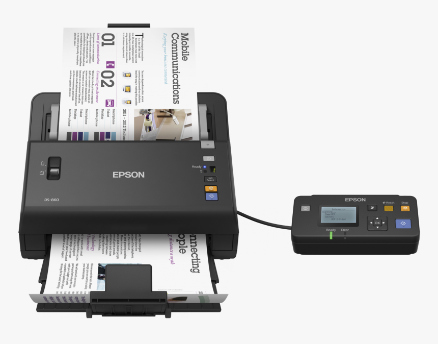 Epson Workforce Ds-860n - Ds 860n, HD Png Download