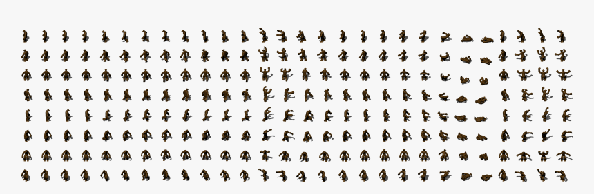 Werebear 0 - Soldier Sprite Sheet Isometric, HD Png Download