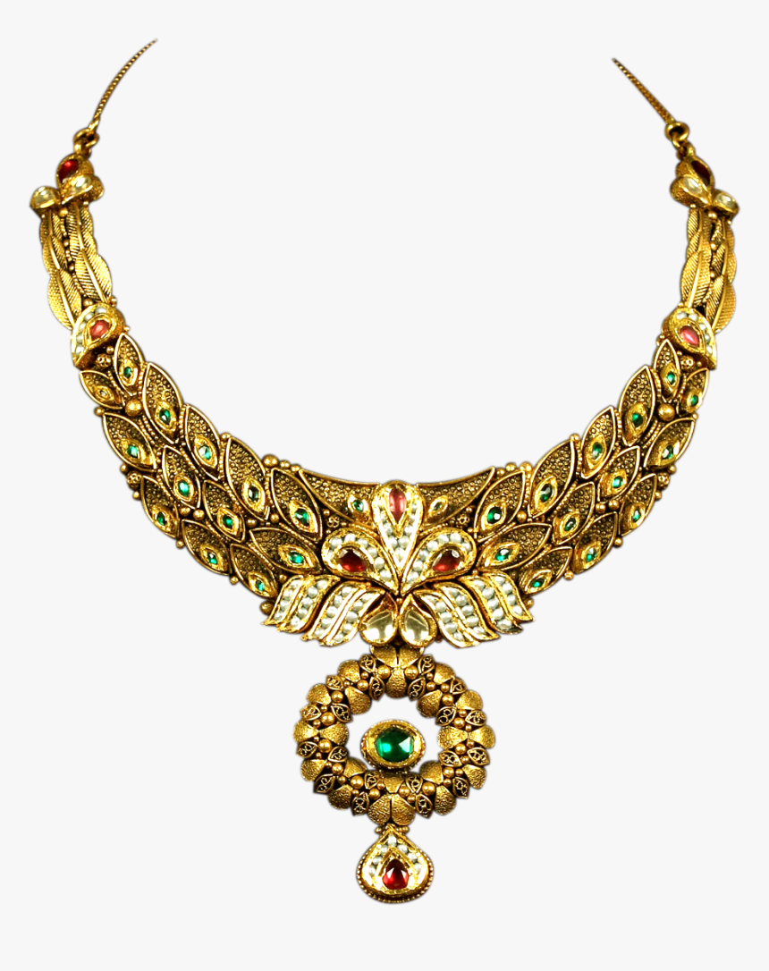 Designe Necklace Bridal Wear Jewellery Transparent - Jewelry Transparent Background, HD Png Download