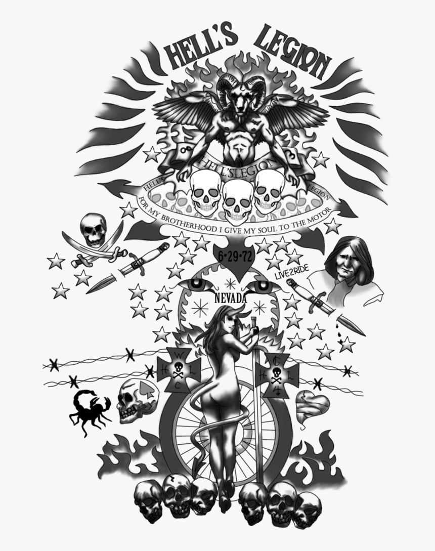 Transparent Tattoo Designs Png - Left 4 Dead Francis Tattoos, Png Download