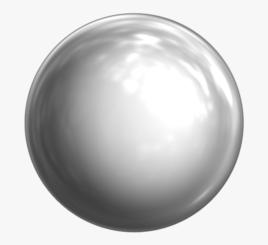 Soap Bubble Png - Transparent Metal Sphere Png, Png Download