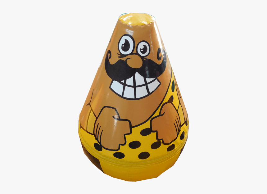 Wobbly Strongman - Cartoon, HD Png Download