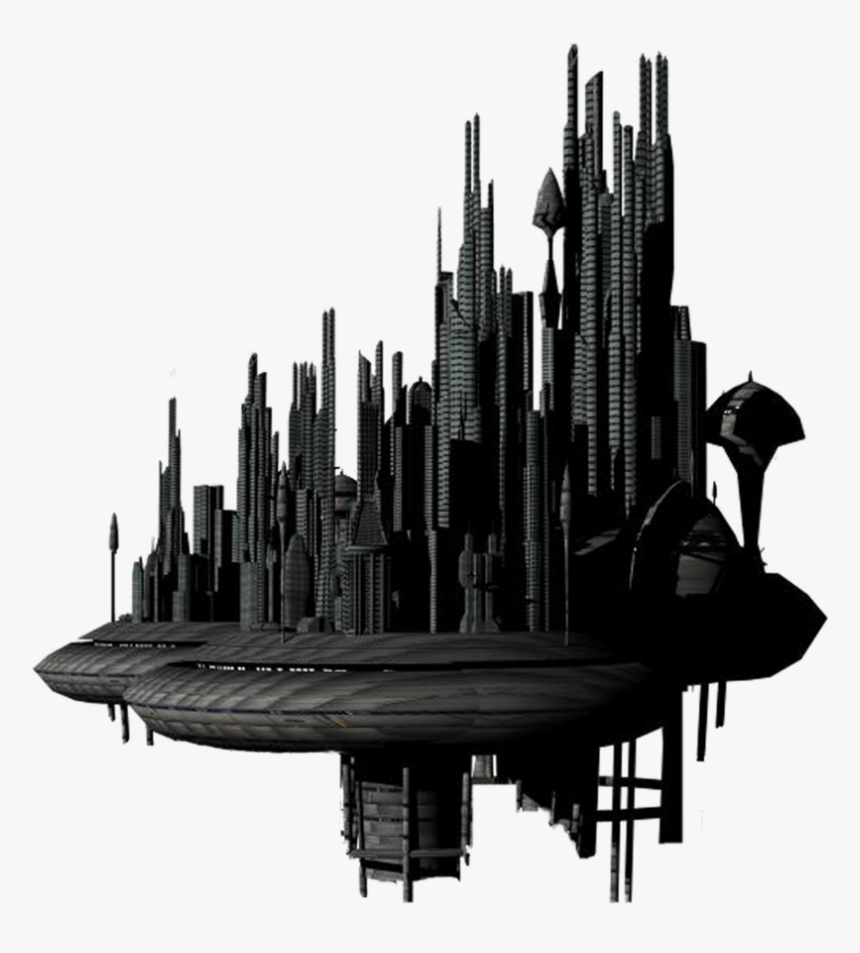 Sci Fi City Png, Transparent Png