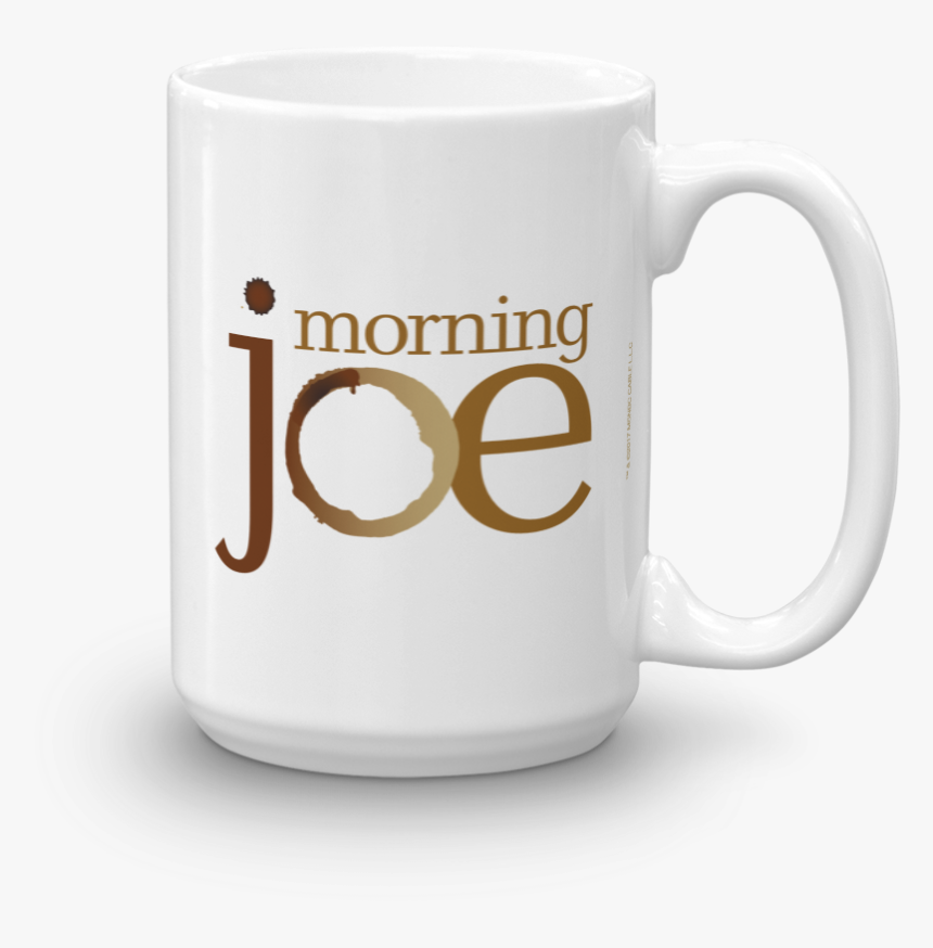 Official Morning Joe 15 Oz Ceramic White Mug 
 Title - Coffee Mug, HD Png Download