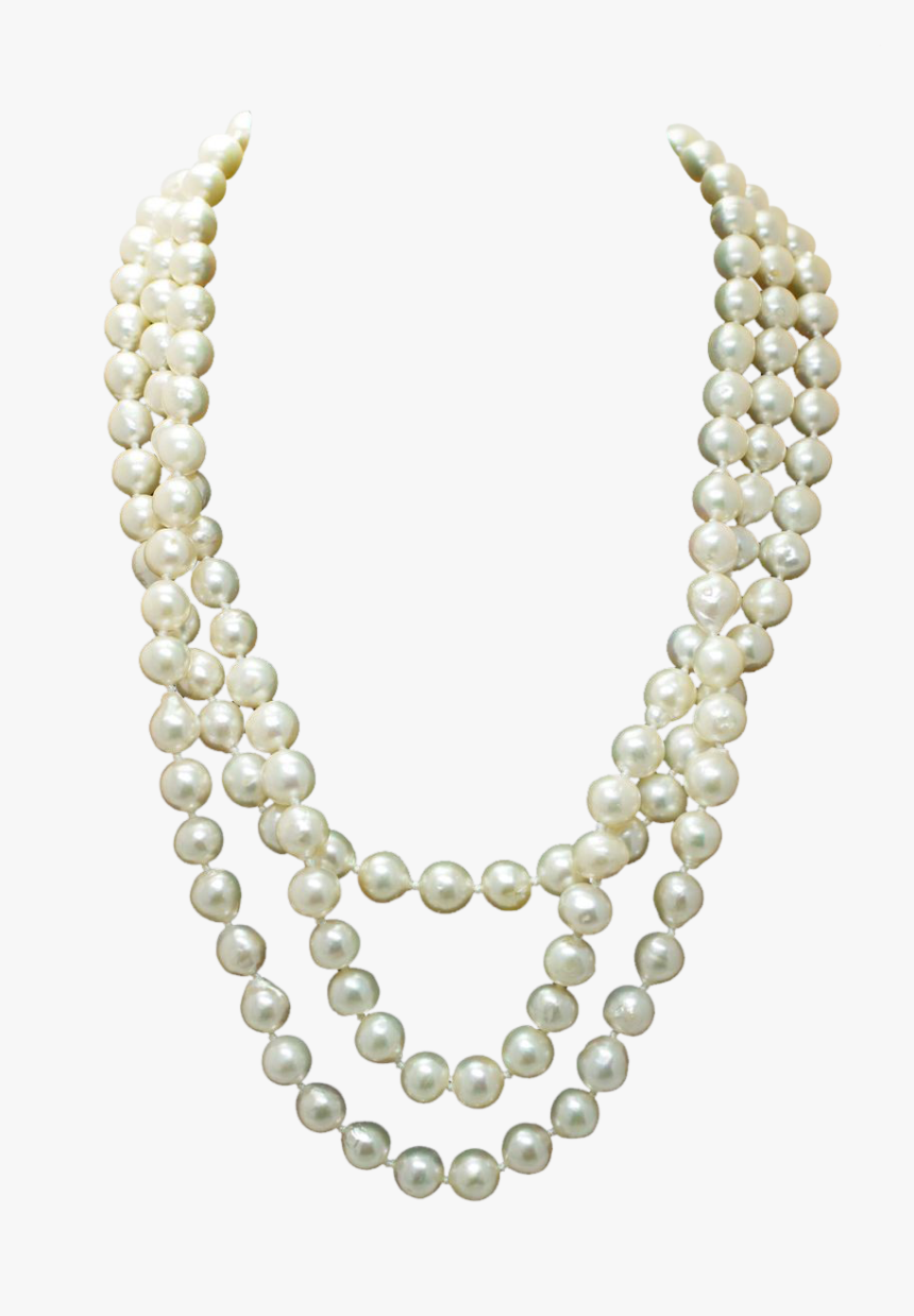 Necklace With Best - Pearl Three Layer Necklace, HD Png Download