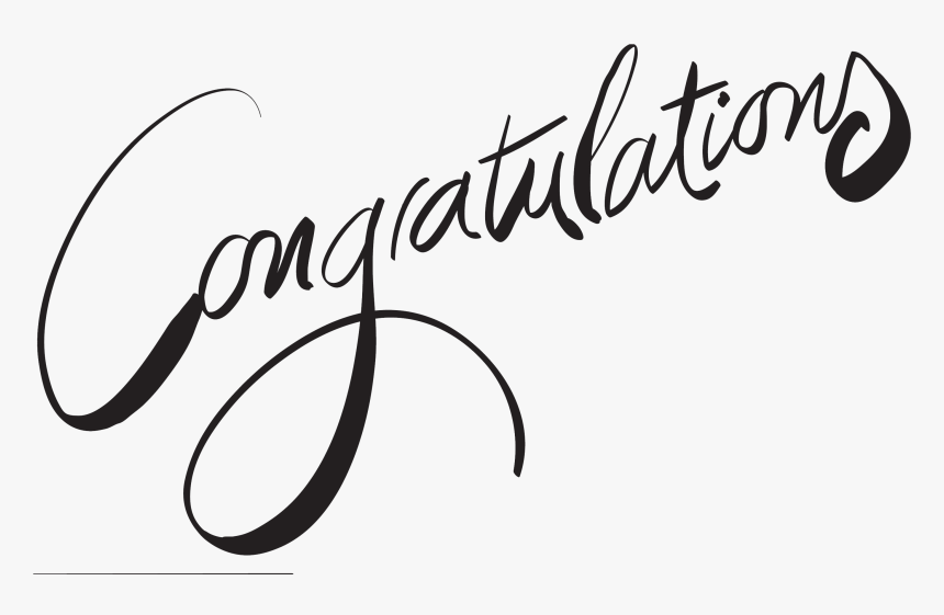 Congrats Png Congratulations Transparent Background - Congrats Png, Png Download