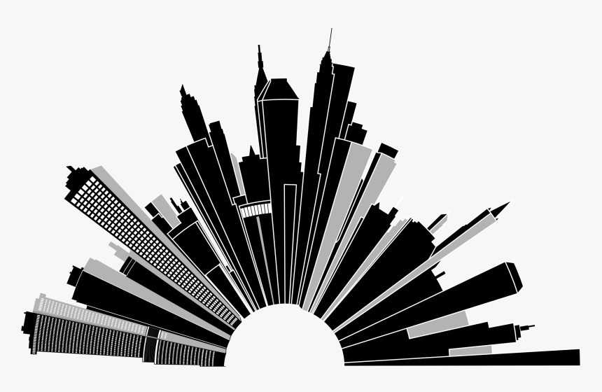 City Scape Png - Clipart Picsart Cityscape, Transparent Png