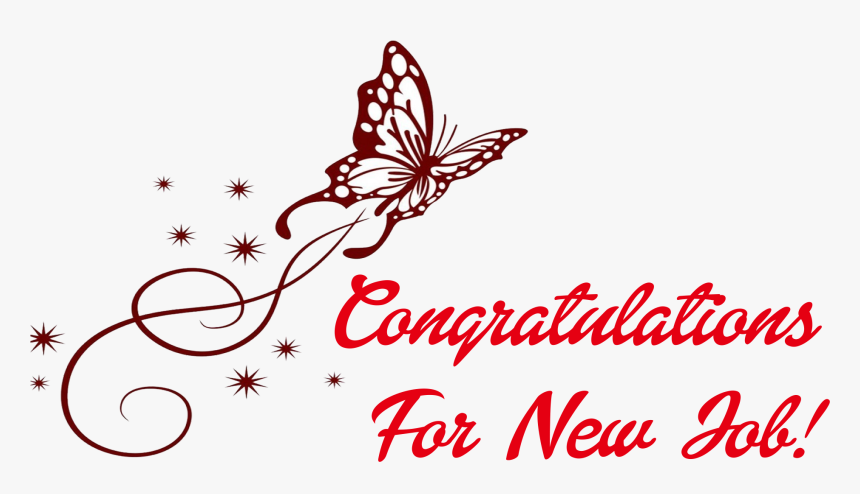Congratulations For New Job Png Clipart - Clip Art Congratulations New Job, Transparent Png