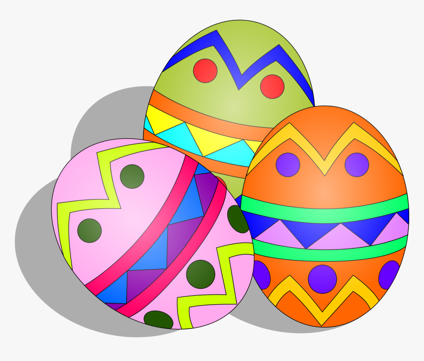 Easter Clipart March - Transparent Easter Egg Clipart, HD Png Download