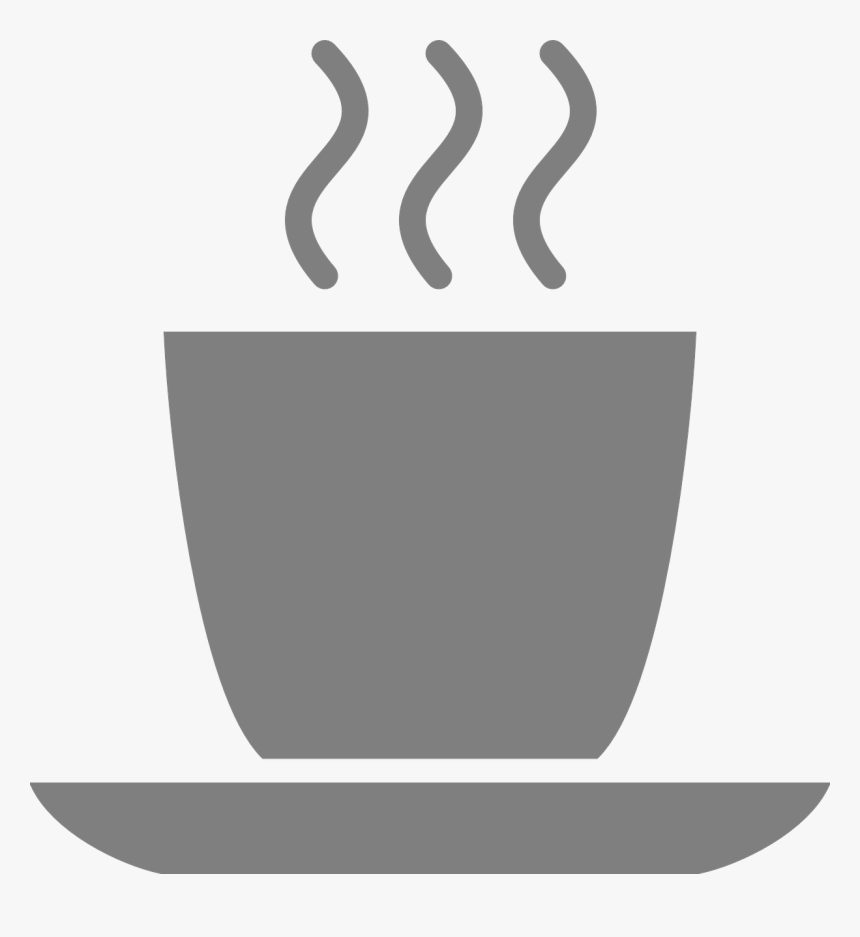 Coffee, Mug Tea Coffee Hot Beverage Gray Mug Mug M - Black Coffee Cup Transparent Background, HD Png Download