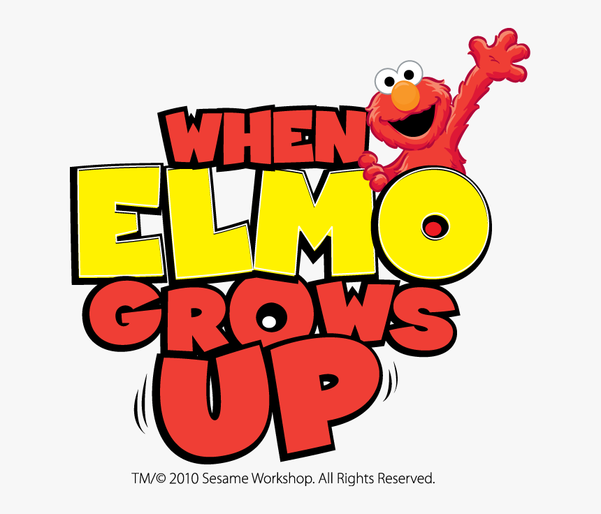 Transparent Elmo Birthday Png - Elmo Grows Up, Png Download