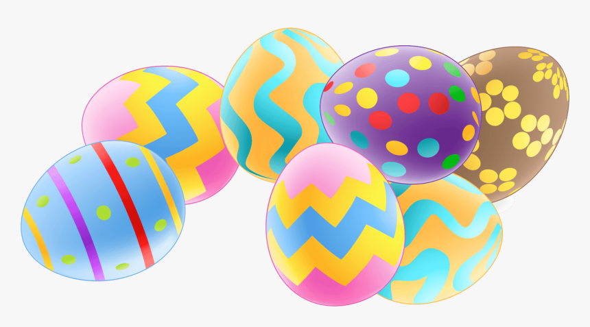 Easter Eggs Vector Png, Transparent Png