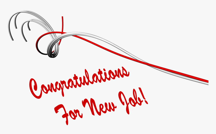 Congratulations For New Job Png Photo - Coquelicot, Transparent Png