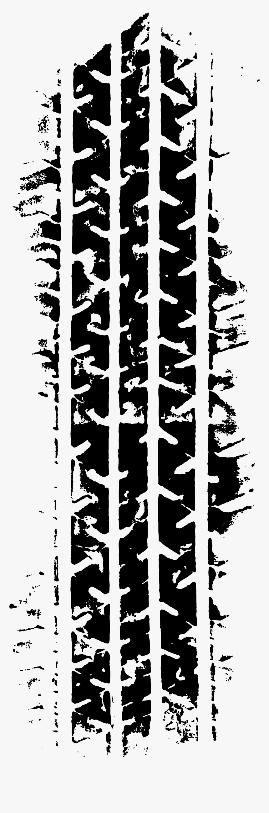 Tread Tire Car Mark Tracks Skid - Tire Tracks Png, Transparent Png
