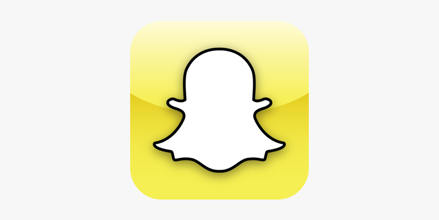 Large Snapchat Logo Png - Snapchat, Transparent Png