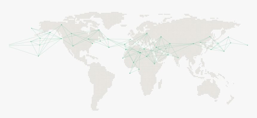 Digital Business Map - World Map, HD Png Download