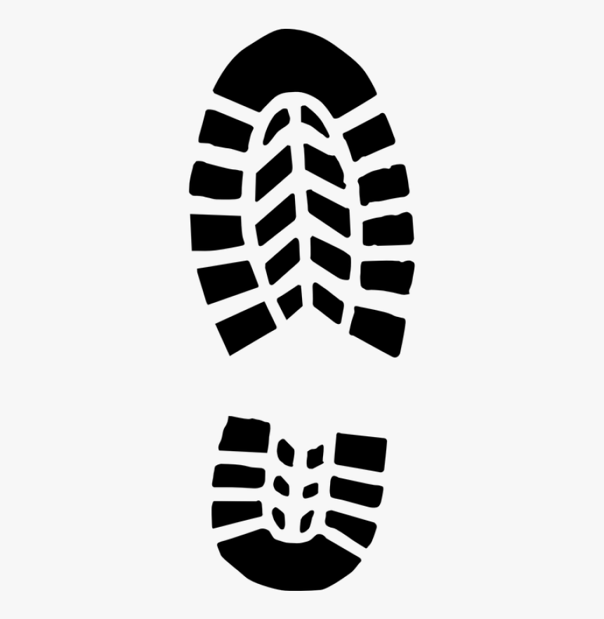 Boot Print Vector, HD Png Download