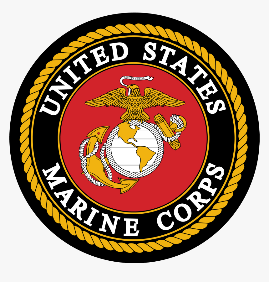 United States Marine Corps Marines Military Eagle, - Emblem, HD Png Download