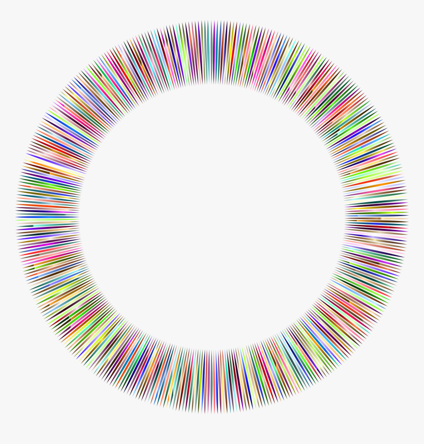 Prismatic Warm Glow 2 Clip Arts - Rainbow Burst Png, Transparent Png
