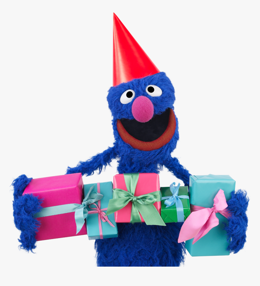 Sesame Street Grover Birthday, HD Png Download