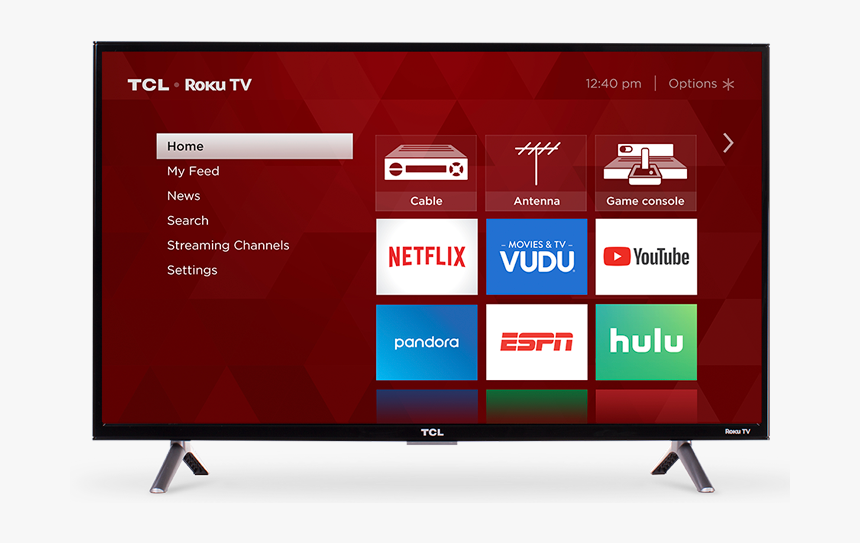 Tcl 32” Class 3-series Hd Led Roku Smart Tv - Tcl 4 Series, HD Png Download