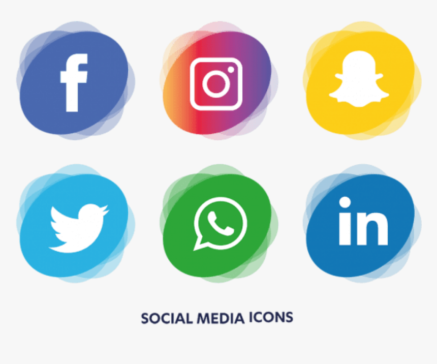 Transparent Social Media Icons Png, Png Download