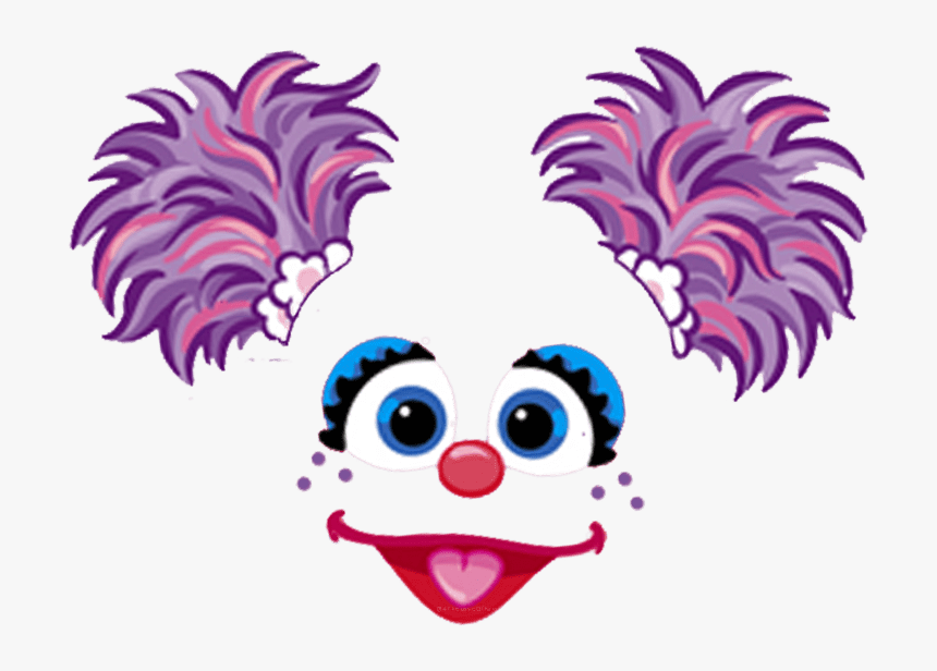 Download Party Game Full - Sesame Street Abby Face, HD Png Download