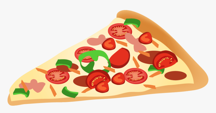 Pizza Slice Clipart - Slice Of Pizza Clipart, HD Png Download
