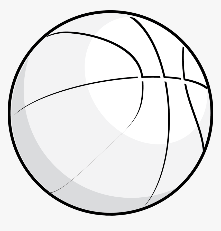 Basketball Black And White Basketball Black And White - Canyon County Idaho Seal, HD Png Download