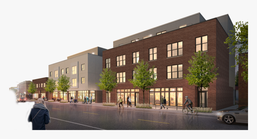 Building Street Png, Transparent Png