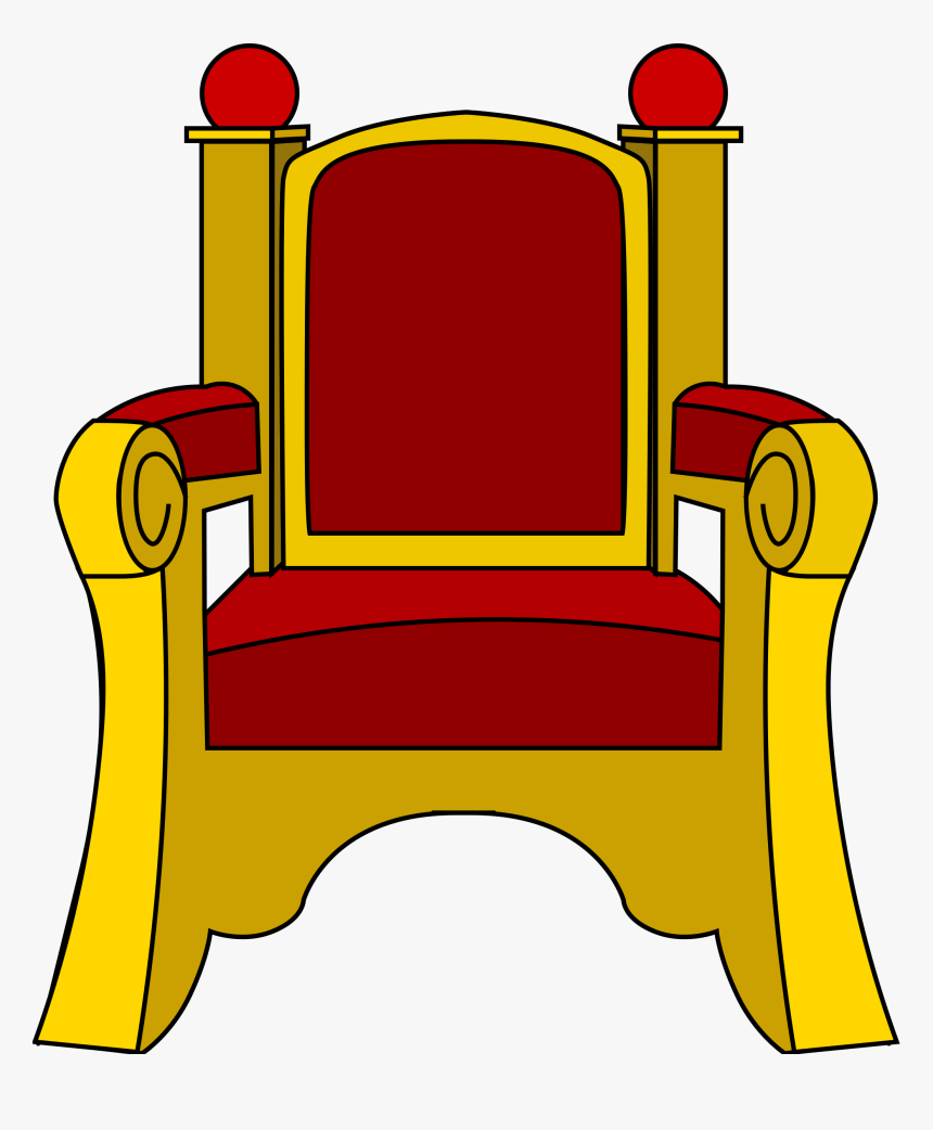 Royal Throne Clipart - Transparent Background Throne Clipart, HD Png Download