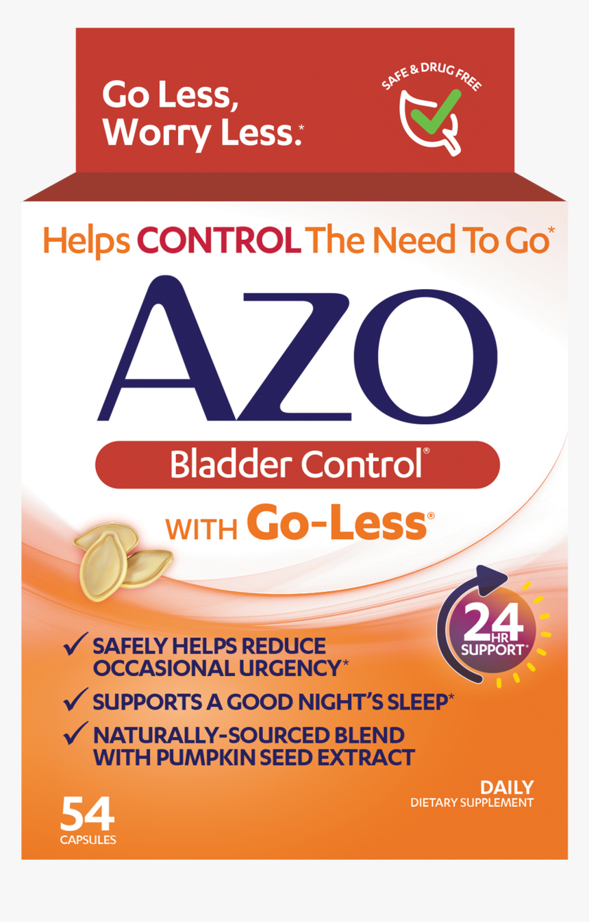 Azo Bladder Control, HD Png Download