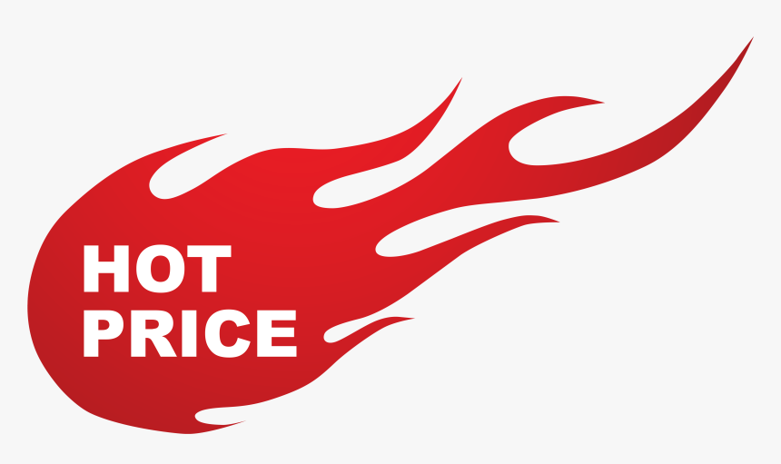 Hot Price Fire Sticker Png Clipart Image - Hot Price Png, Transparent Png