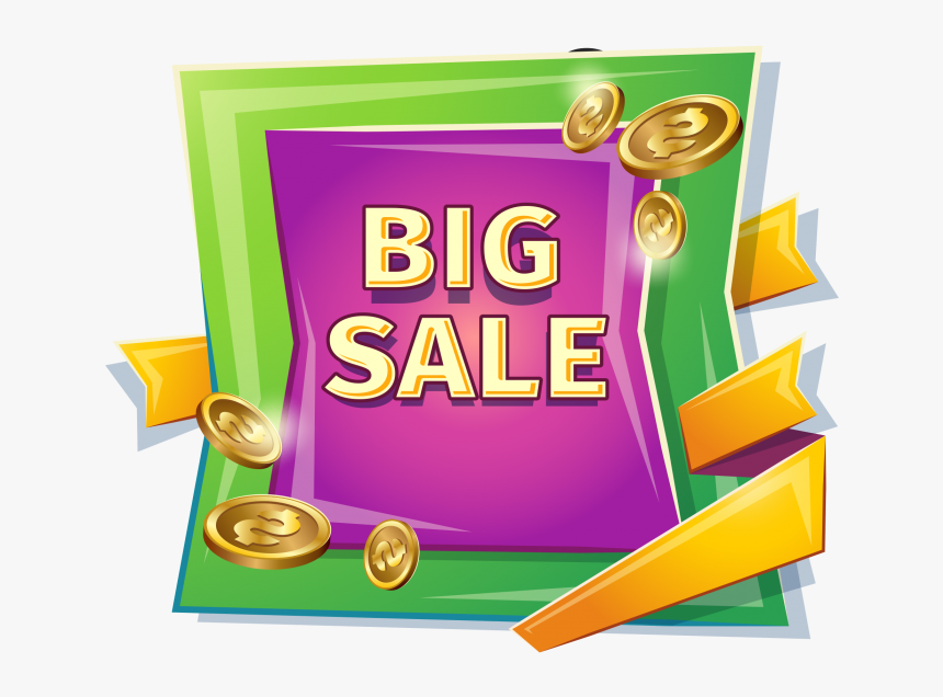 Big Sale Banner Png - Sales, Transparent Png