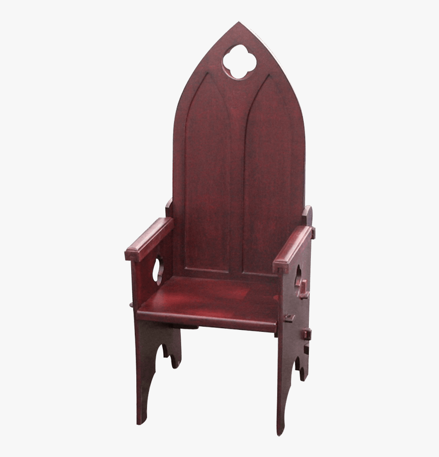 Wooden Medieval Throne - Medieval Throne Chair, HD Png Download