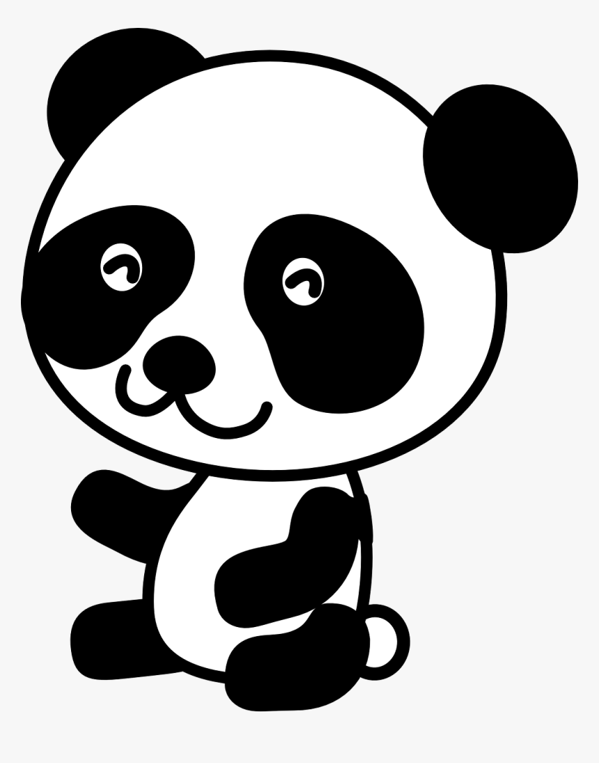 Panda Clipart, HD Png Download
