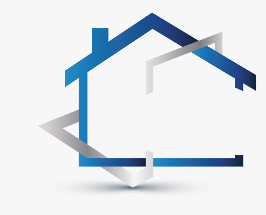 Home Blue Logo House Png - Transparent Real Estate Png, Png Download