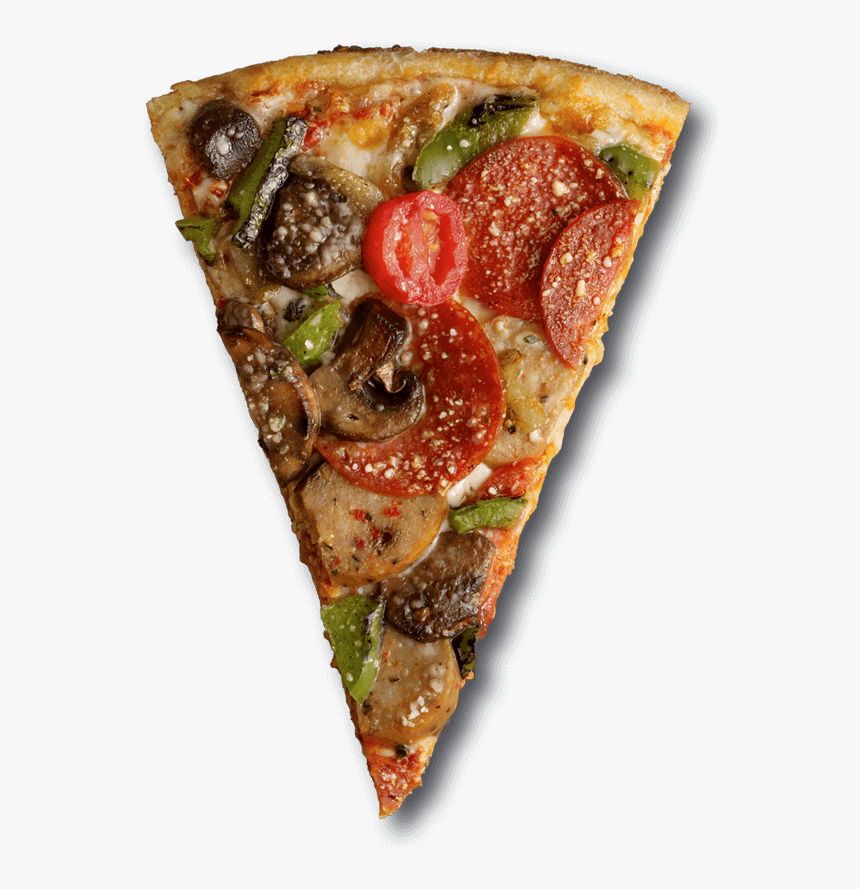 Transparent Pizza Slice Clipart Png - Pizza Slice Top View Png, Png Download