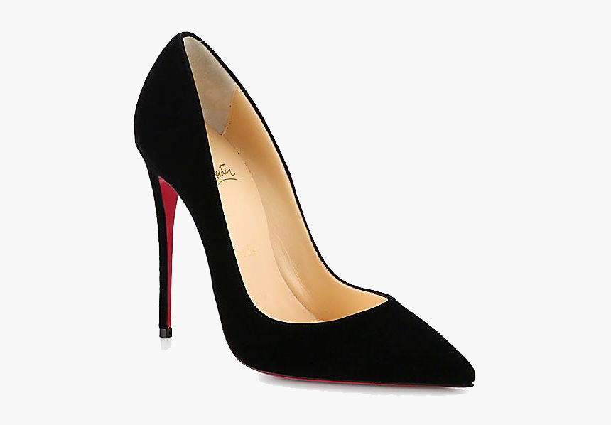 Fashion Thin French Black Shoe Heels High-heeled Clipart - Manolo Blahnik Shoes Black, HD Png Download