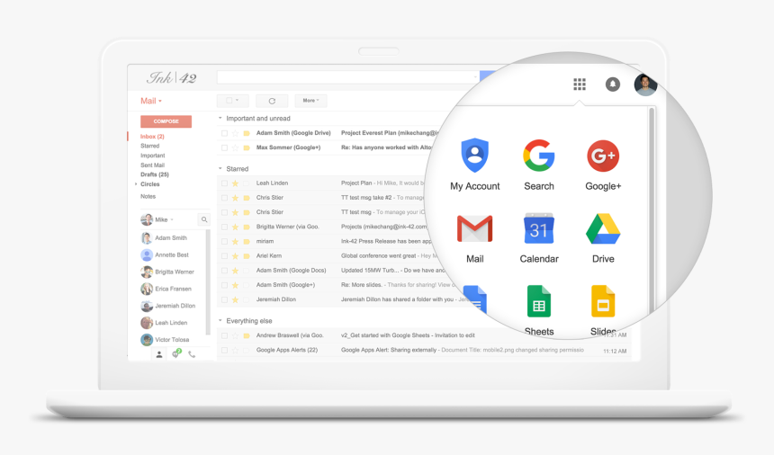 G Suite Gmail, HD Png Download