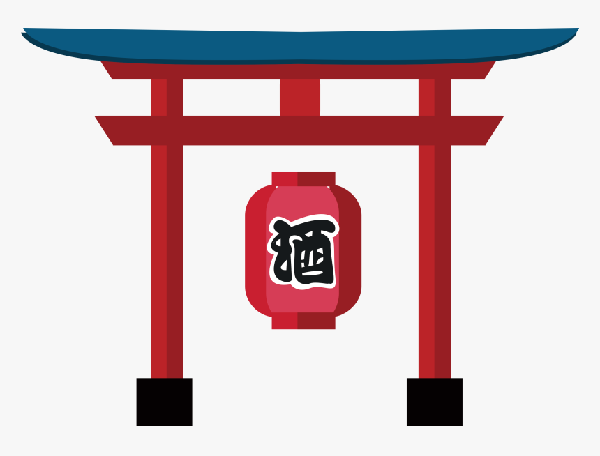 Transparent Japanese Rising Sun Png - Japan Torii Png Transparent, Png Download